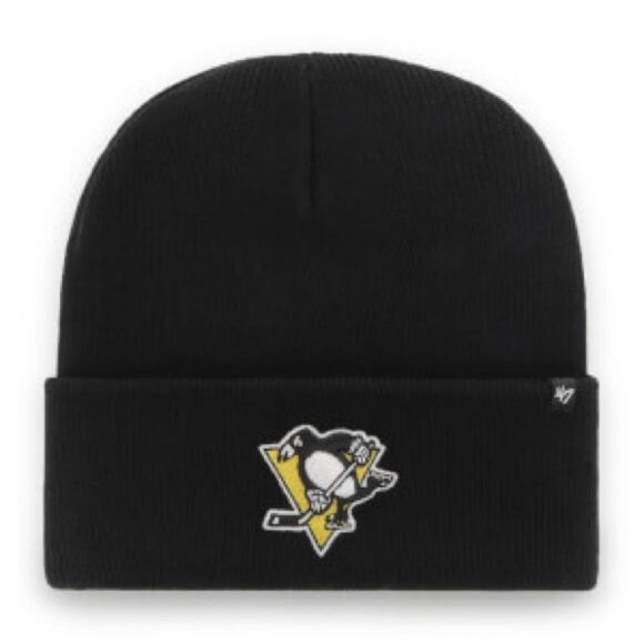NHL Penguins beanie Hat black - Picture 1 of 1